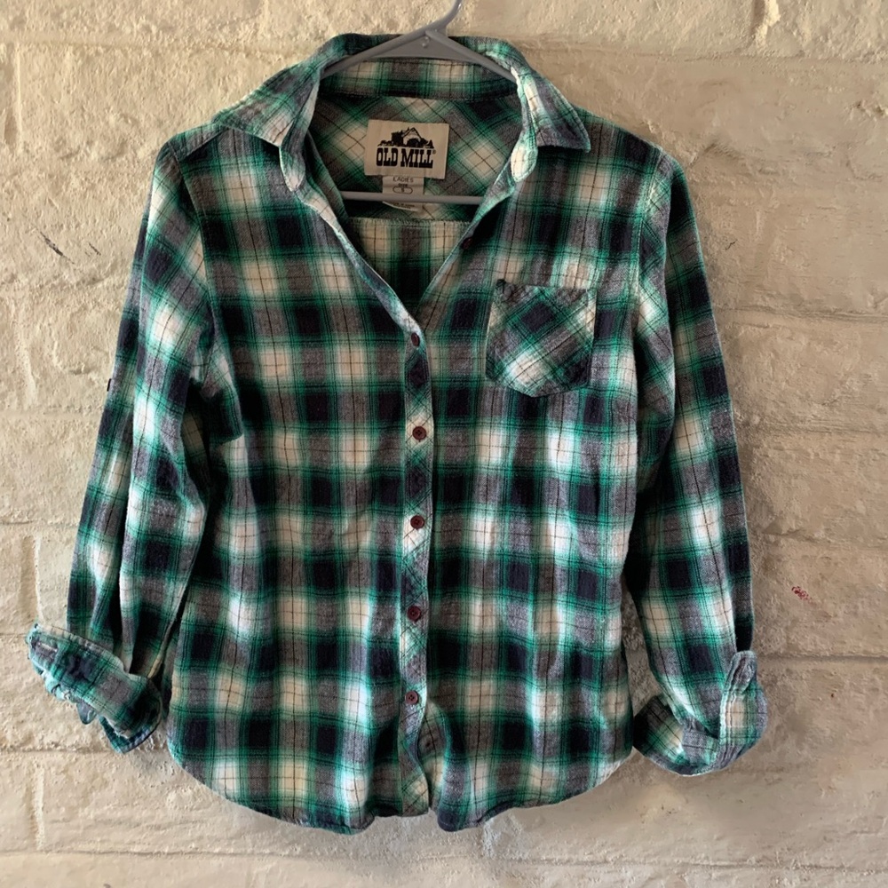 Old Mill Ladies Plain Shirt-Small